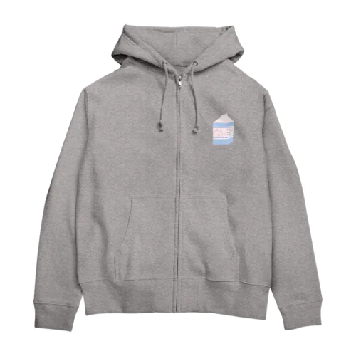 爆推し！みるみるくジップパーカー(全3色) Zip Hoodie