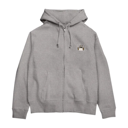 プンプンあずきさん Zip Hoodie