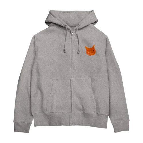 猫のメイ子さん Zip Hoodie