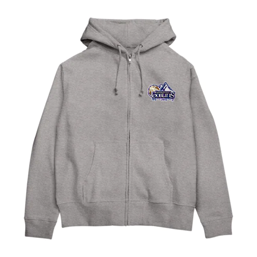 ワンポイントロゴパーカー Zip Hoodie