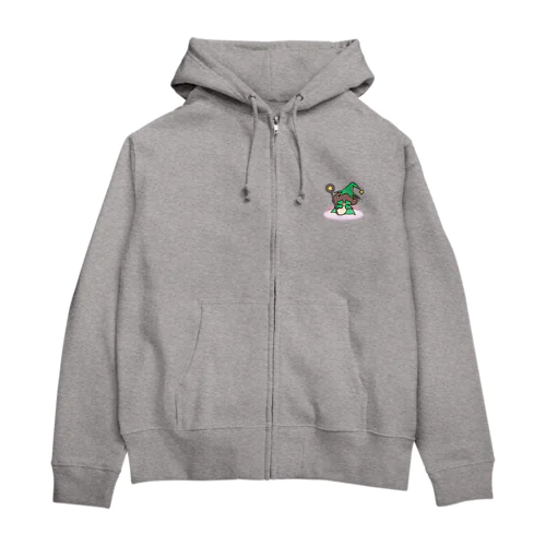 ほし☆しいたけ(グリーン) Zip Hoodie