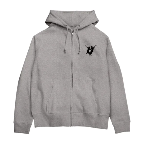 Courtship dance Zip Hoodie