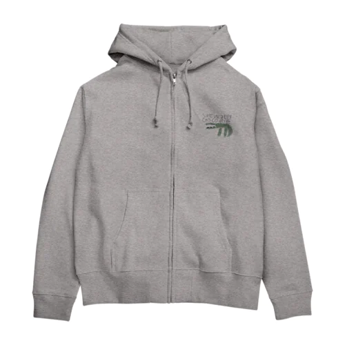 saltwater crocodile Zip Hoodie