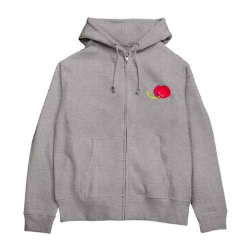 ドットヨーヨーRED Zip Hoodie