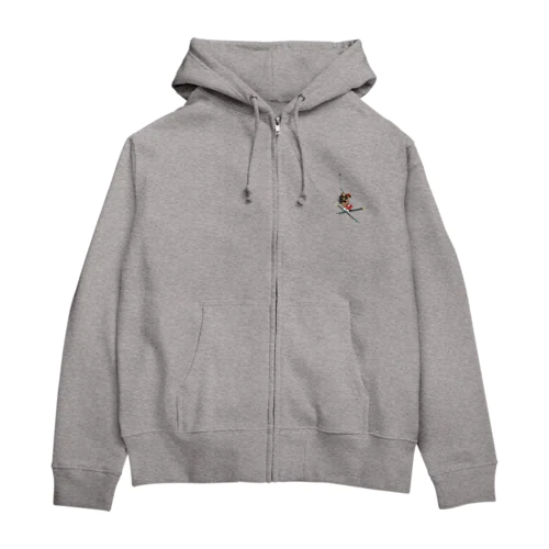 スキージャンプ Zip Hoodie