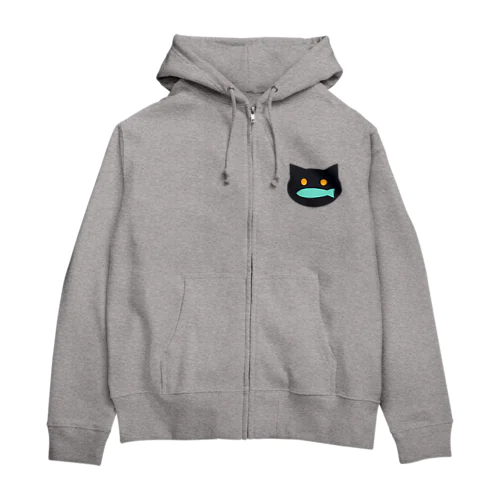 にゃんこパーカー🐾 Zip Hoodie