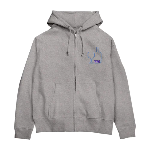 ＡＡＯロゴ　ボトル Zip Hoodie