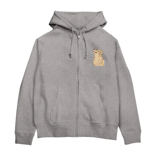 だって！犬だもの。（はる） Zip Hoodie