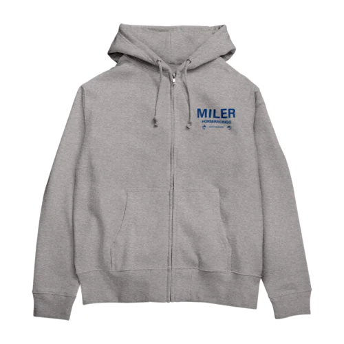 ボクはマイラー Zip Hoodie