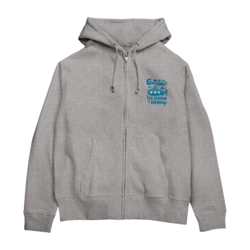 海底へ行こう! Zip Hoodie