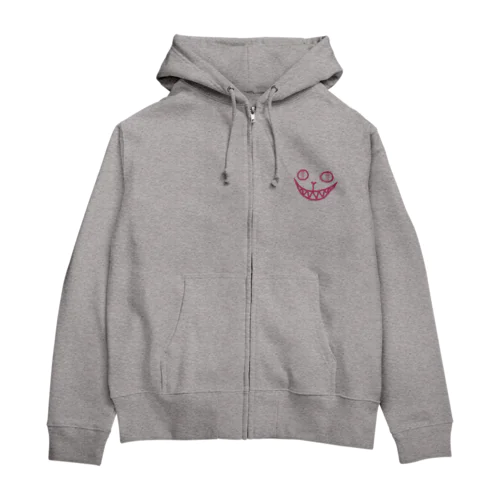 迷路の国のチェシャ猫 Zip Hoodie