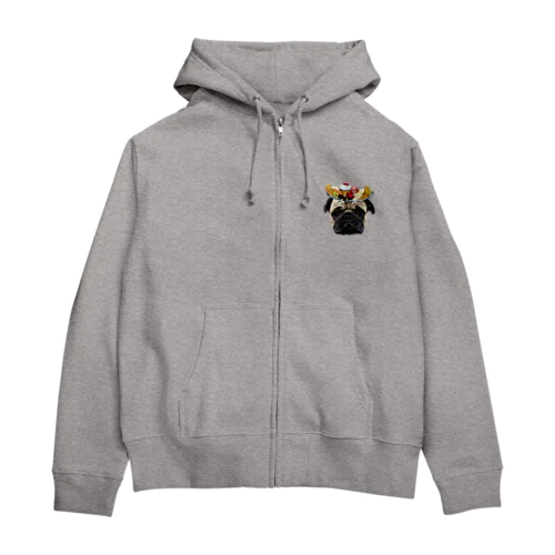 ７９．チョビンアラモード Zip Hoodie