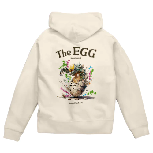 The EGG season2（淡色） Zip Hoodie