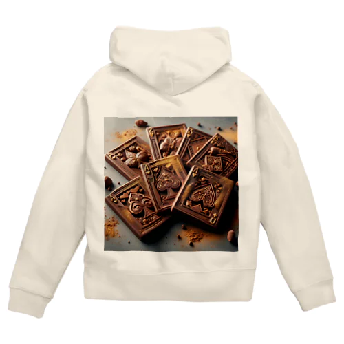 【期間限定】チョコポーカー Zip Hoodie