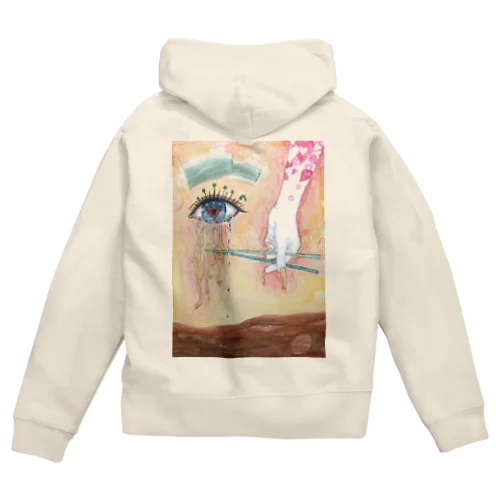 ラーメン大好き人間 Zip Hoodie