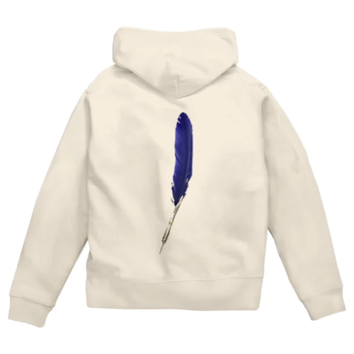 A pen is...... Zip Hoodie