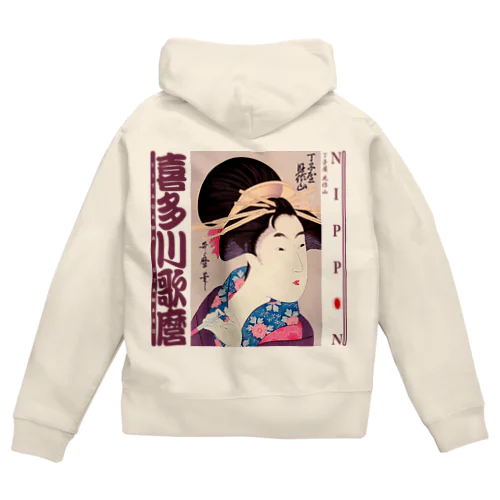 丁子屋 見作山 Zip Hoodie