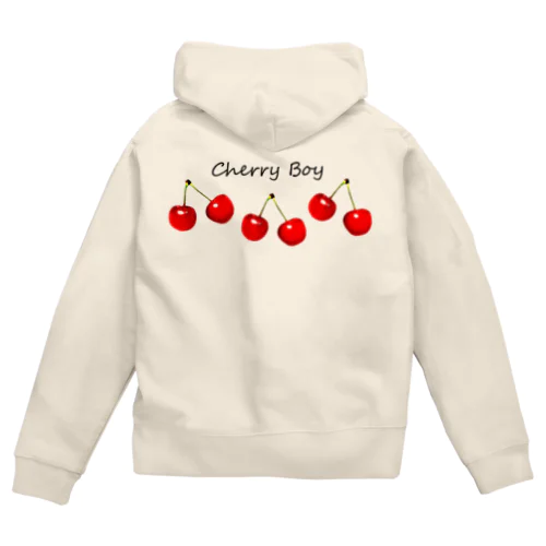 🍒チェリーボーイ🍒 Zip Hoodie