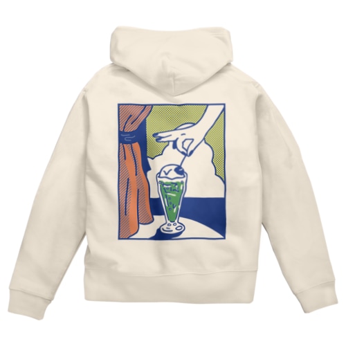 マーライオン 新作 Zip Hoodie