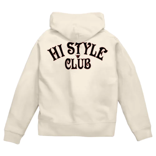 HI STYLE CLUB ジップパーカー