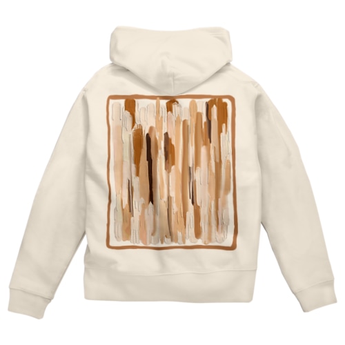 いぬシーズーと油画 Zip Hoodie