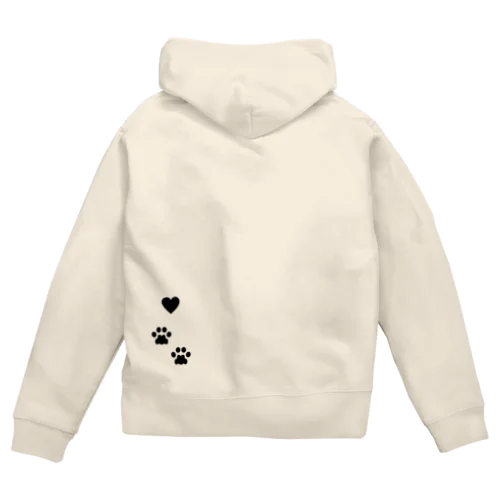 またたび桜ＣＡＴ♀プレミアム Zip Hoodie