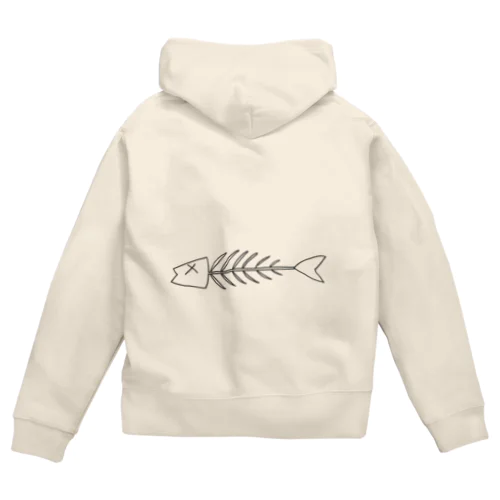 Cat/Fish born Zip Hoodie