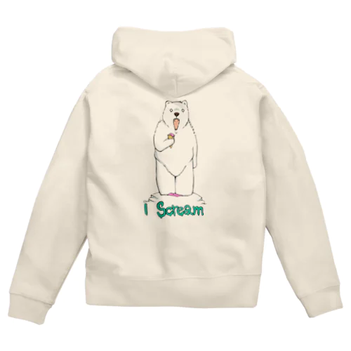 I Scream Zip Hoodie