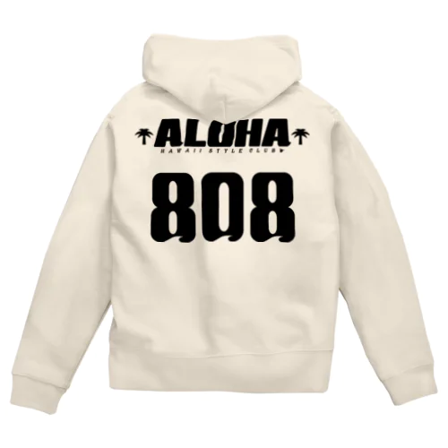 〔Back Print〕 Team ALOHA 808 후드집업