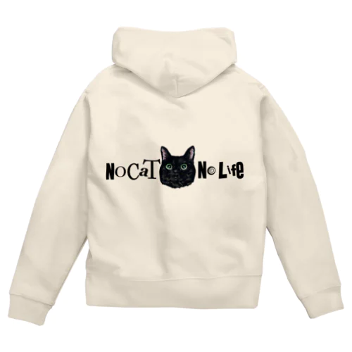 NocatNolife ジップパーカー