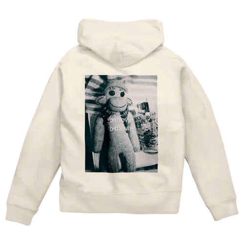 monkey** Zip Hoodie