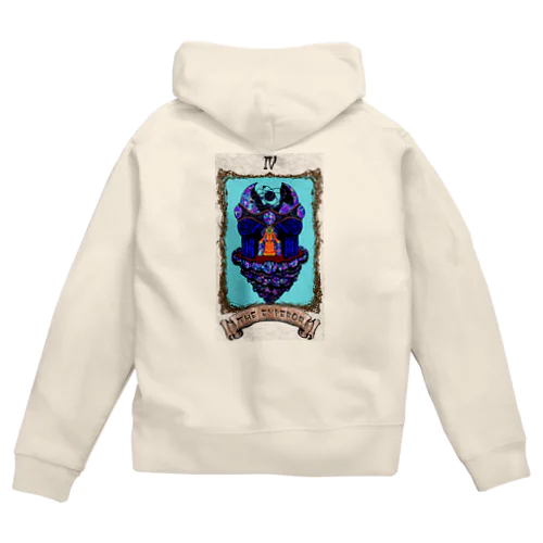 ４　The　EMPEROR　 Zip Hoodie