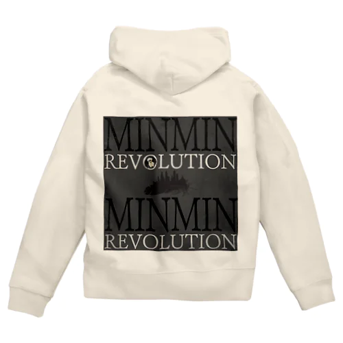 Minmin revolution ルシファ ジップパーカー