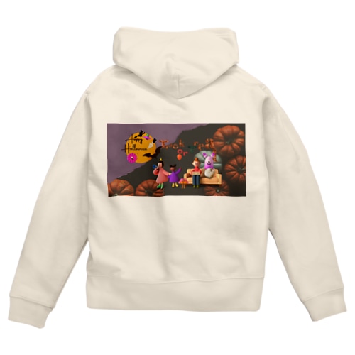 Happy Halloween #05 Zip Hoodie