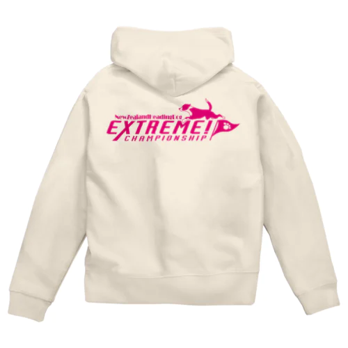 エクストリーム×ニュージーランドヘディングドッグ Zip Hoodie