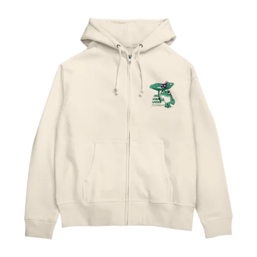 *オレサマガエル Zip Hoodie