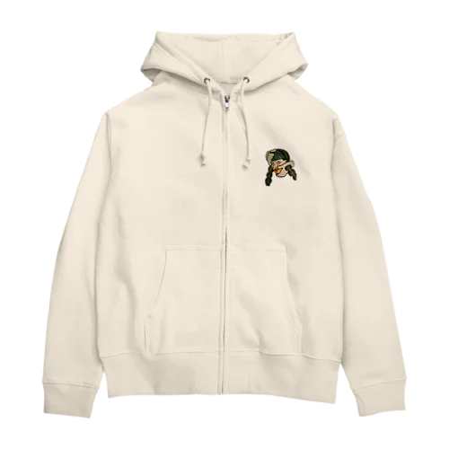 テツコ Zip Hoodie