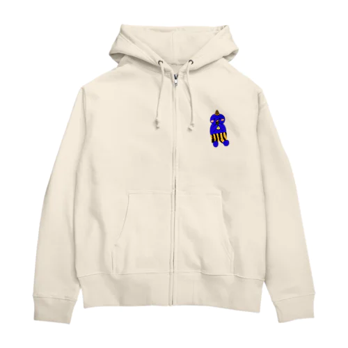 可愛い青鬼ちゃん② Zip Hoodie