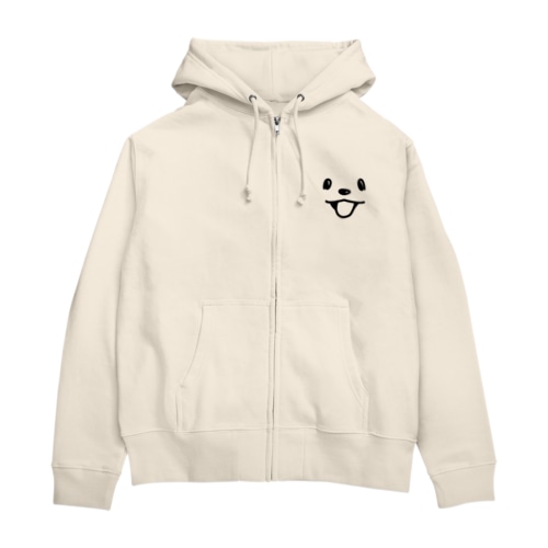 キッズサイズ　POMEぶ EX 近すぎるポメラニアン03 Zip Hoodie