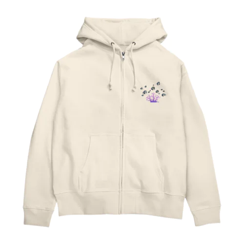 いろいろリュウキュウスズメダイ Zip Hoodie