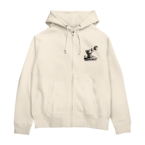 ここうのえんじにあ パーカー Zip Hoodie