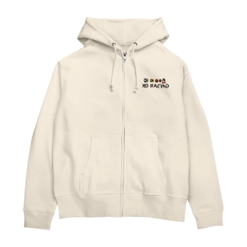 くろでんわ車チャンネル / KURODENWA CAR CHANNEL  Zip Hoodie