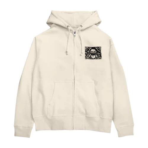 ロリータのつぶやき Zip Hoodie