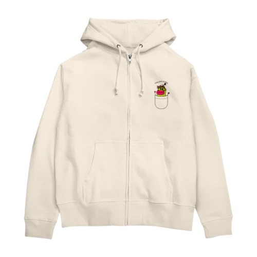 フップくんときららちゃんvol02 Zip Hoodie