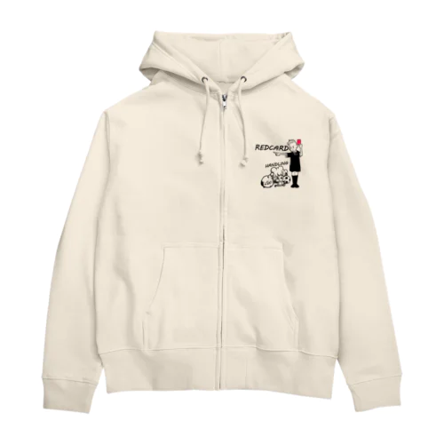 レッドカードさん Zip Hoodie