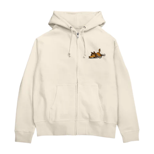 シェルティのれおん Zip Hoodie