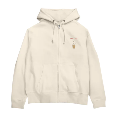 タピオカ Zip Hoodie