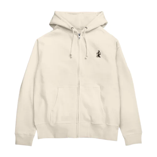 旅する猫グッズ Zip Hoodie