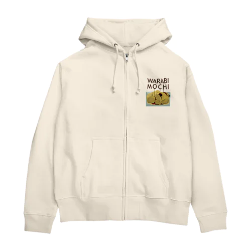 WARABI MOCHIわらび餅 黒蜜かけ 199 Zip Hoodie