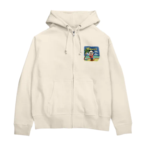 ハワイ旅行気分 Zip Hoodie